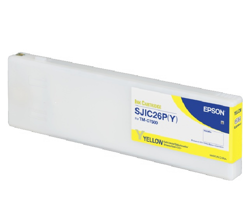 Cartucho de Tinta Epson Sjic26p(y) Original, Amarillo, 294.3 ml