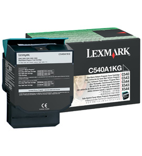 Tóner Lexmark Original, Negro