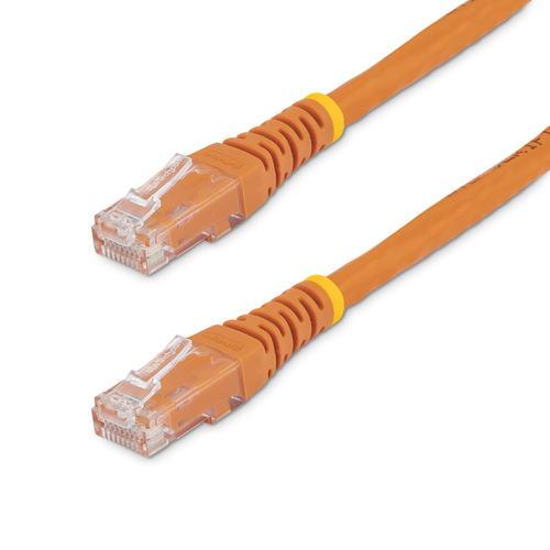 Patchcord Startech.com Cat6, 4.6 m, U/UTP (UTP), Naranja