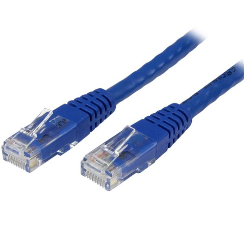 Patchcord Startech.com Cat6, 0.305 m, U/UTP (UTP), Azul