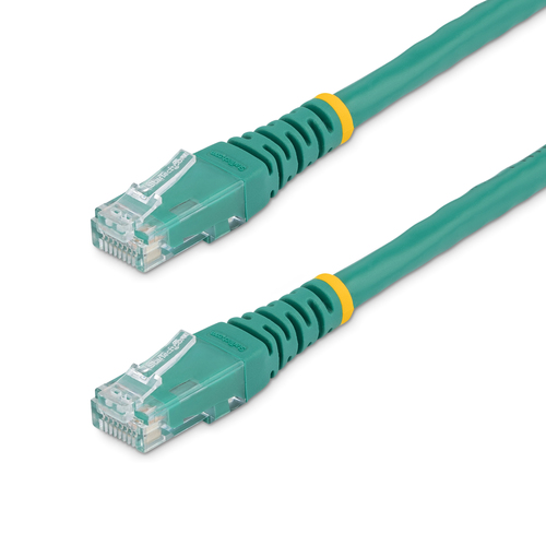 Patchcord Startech.com Cat6, 10.7 m, U/UTP (UTP), Verde
