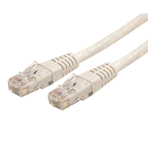 Patchcord Startech.com Cat6, 0.9 m, U/UTP (UTP), Blanco
