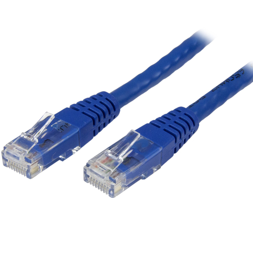 Patchcord Startech.com Cat6, 22.9 m, U/UTP (UTP), Azul
