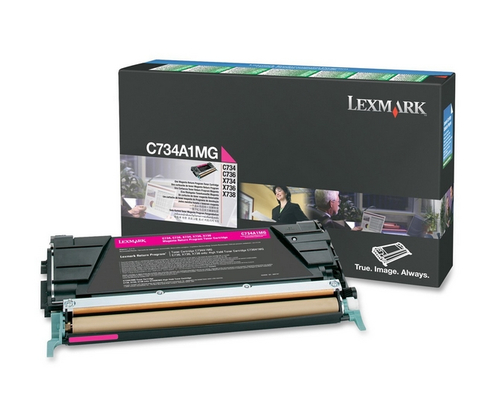 Tóner Lexmark C734A1MG Original, Magenta
