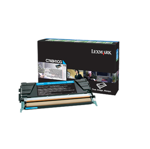 Tóner Lexmark C748H1CG Original, Cian