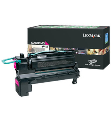 Tóner Lexmark C792X1MG Original, Magenta