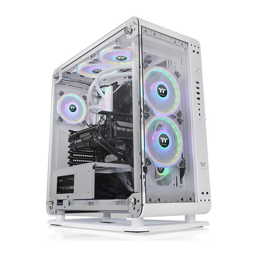 Gabinete Thermaltake Core P6 Snow Midi-tower, Ventana Lateral, sin Fuente, Blanco