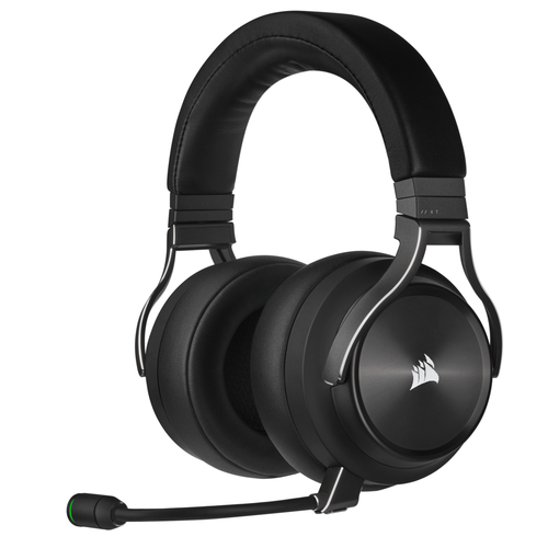 Audífonos Corsair Virtuoso RGB Wireless Xt Diadema, Inalámbrico y Alámbrico, 3.5 mm, USB, Bluetooth, Negro