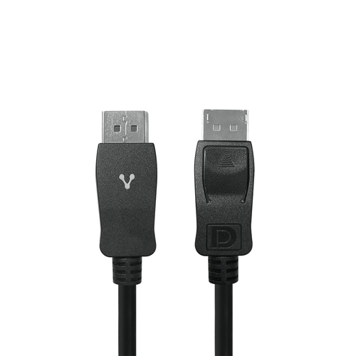 Cable Vorago Displayport 4K 60Hz Macho a Macho, 2m, Negro