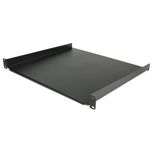 Charola Startech.com Tipo Repisa de Estante, Color Negro, Material Acero, Peso Max. 20 kg, con Tornillos Incluidos, Capacidad del Rack 1U