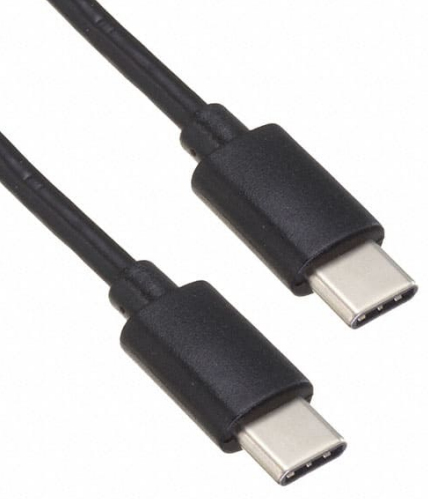 Cable USB Zebra CBL-EC5X-USBC3A-01 USB C a USB C, Negro