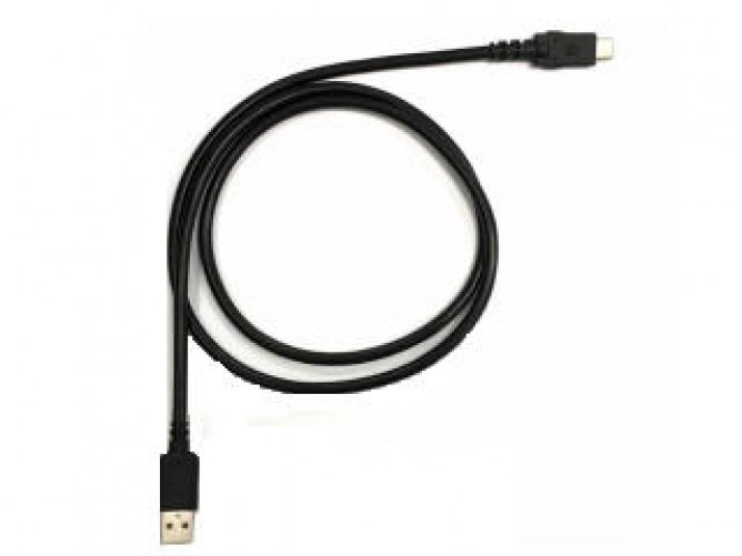 Cable USB Zebra CBL-TC5X-USBC2A-01 USB A a USB C, Negro