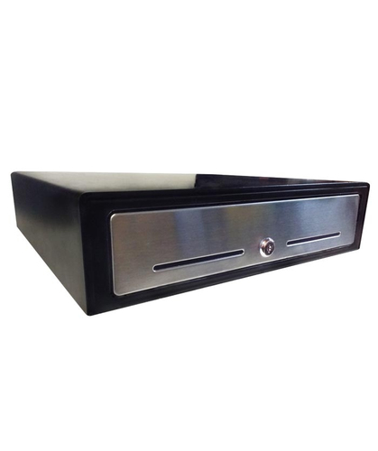 Cajón de Dinero Front CDFR410G58-B, Cajón Manual de Dinero, Metal, Negro