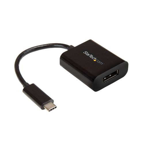 Adaptador Video Startech.com USB Tipo C a Displayport, Negro