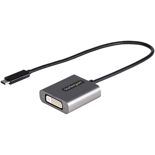 Adaptador Video Startech.com USB Tipo C a Dvi, Negro, Plata