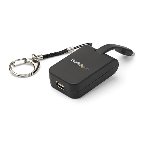 Adaptador Video Startech.com USB Tipo C a Negro