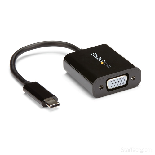 Adaptador USB Startech (CDP2VGA), USB-C a VGA Largo de 18cm
