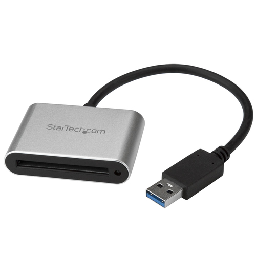 Lector de Memorias Startech.com Transferencia 5000 Mbit/s, Cfast, Cfast 2.0, Color Negro, Plata