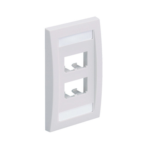 Placa de Pared Panduit CFPE4WHY 4 Color Blanco