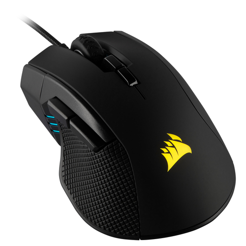 Mouse Gamer Corsair Ironclaw RGB, 18,000 dpi, 7 Botones, USB, 1.8 Metros, Negro
