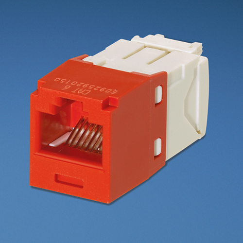 Conector Panduit UTP RJ-45 Minijack KAT6 Color Blanco