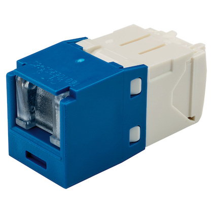 Conector Panduit CJH688TGBU RJ-45, Color Azul, Categoría Cat6, Blindaje de Cable U/UTP (UTP), Material Acrilonitrilo Butadieno Estireno (abs), Policarbonato, Certificación T568A/T568B