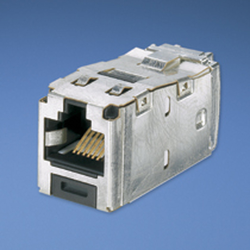 Conector Panduit RJ45 Tg-mini Jack Kat 6 Color Negro, Plata