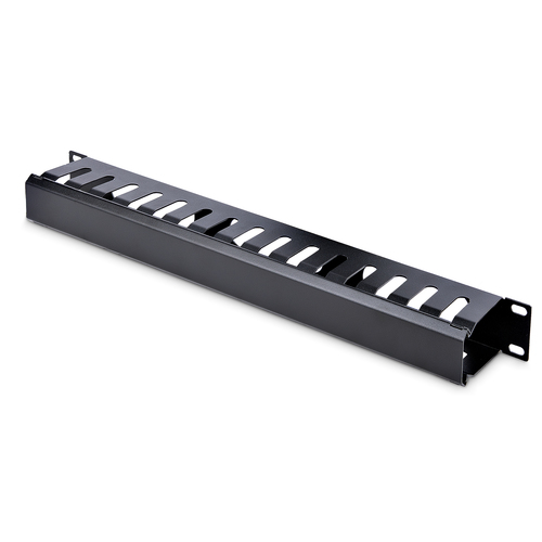 Panel Startech.com Material Acero, con Tornillos Incluidos, Capacidad del Rack 1U, Color Negro