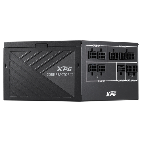 Fuente de Poder XPG Core Reactor II 650W, 80 Plus Gold, 20+4 Pin ATX, Modular, ATX 3.0, Negro