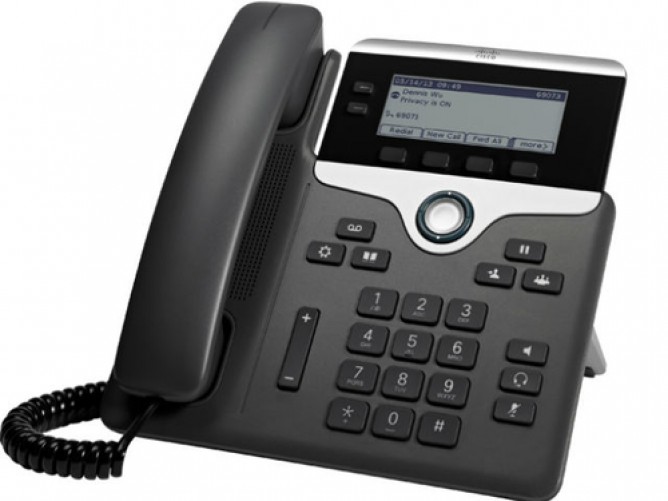 Teléfono IP Cisco 7811, Teléfono IP, Negro, Plata, Terminal con Conexión por Cable, Policarbonato, Escritorio/pared, 1 Líneas