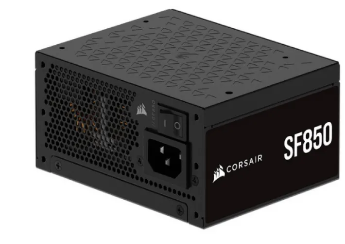 Fuente de Poder Corsair SF850 80 Plus Platinum Sfx, Modular, 24-pin ATX, 12vhpwr, 92mm, 850W