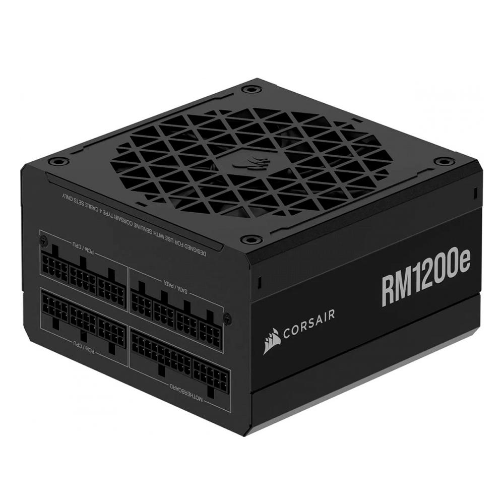 Fuente de Poder Corsair RM1200E 1200W, 80 Plus Gold, ATX, PCIe 5.0, ATX 3.0, 140mm, Full Modular