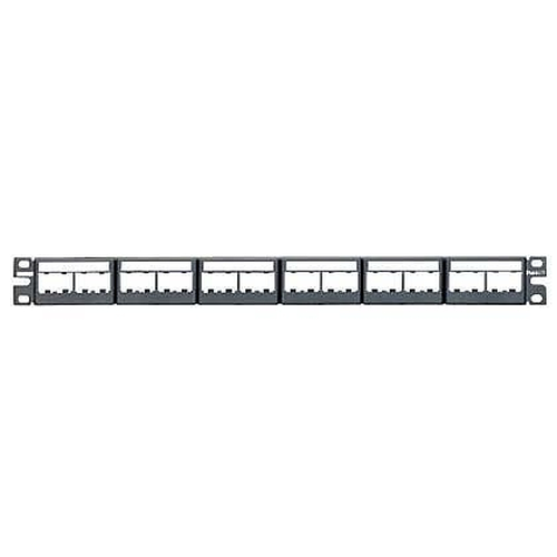 Panel de Parcheo Panduit Mini-com® Modular Faceplate Patch Panel 24 Puertos