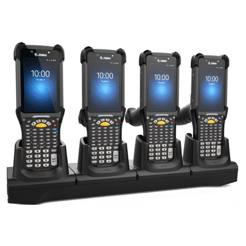 Cargador Zebra CRD-MC93-4SCHG-01 Computadora Portátil, Tipo De Cargador Interior, Alimentación Cc, Color Negro
