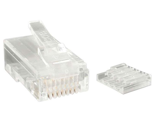 Conector Startech.com RJ-45, Color Transparente
