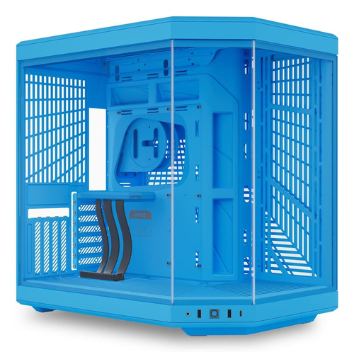 Gabinete Hyte Y70 Midi Tower, PSU No, Azul