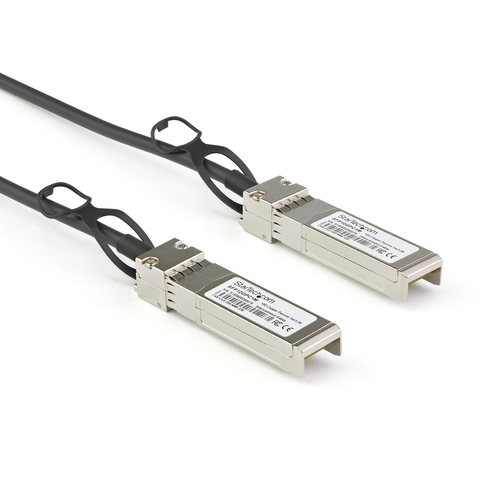 Cable Startech.com 1 m, Sfp+, Sfp+, 10 Gbit/s, Negro