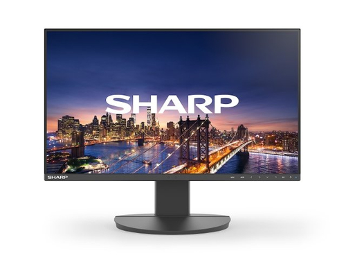 Monitor Sharp DD-EA241F LCD, 23.8", Full HD, IPS, 60 Hz, 5 ms, Negro