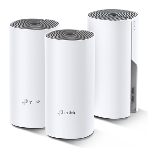 Mesh TP-Link Deco E4 (3-pack) Wi-fi 5 (802.11ac), RJ-45 2, Blanco, Gris