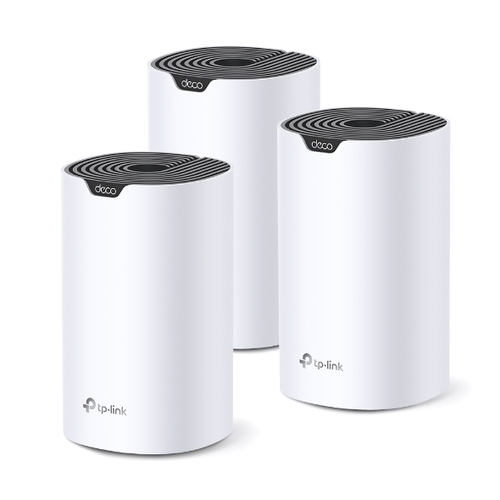 Mesh TP-Link Deco S7 (3-pack) Wi-fi 5 (802.11ac), RJ-45 3, Blanco, Negro