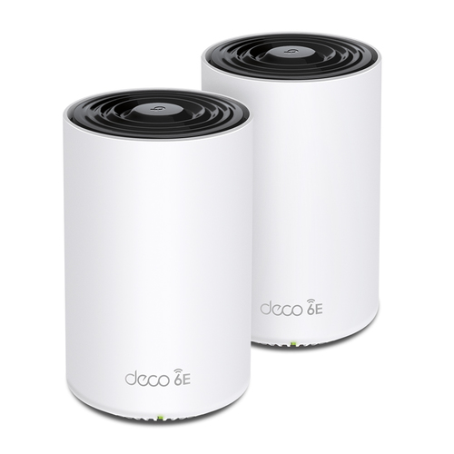 Mesh TP-Link Deco XE75 Pro (2-pack) Wi-fi 6E (802.11ax), RJ-45 3, Blanco