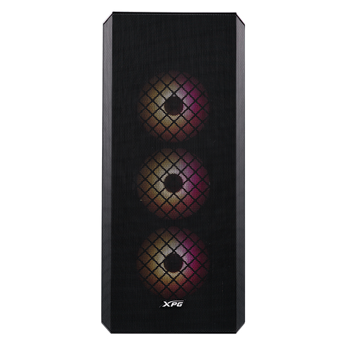 Gabinete XPG Defender Escritorio, Color Negro, Ventana Lateral, Ventiladores Frontales y Traseros