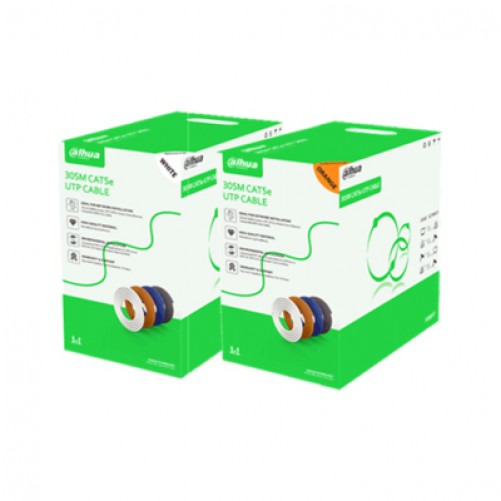 Bobina de Cable Ethernet Dahua Cat5e, UTP, 305 Metros