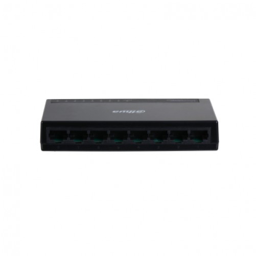 Switch Dahua Technology Access DH-PFS3008-8GT-L No Administrado, L2, RJ-45 8, Gigabit Ethernet (10/100/1000), Negro