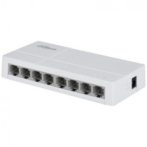 Switch Dahua 8 Puertos 10/100 Mbit/s, 1.6GBIT/S, No Administrable