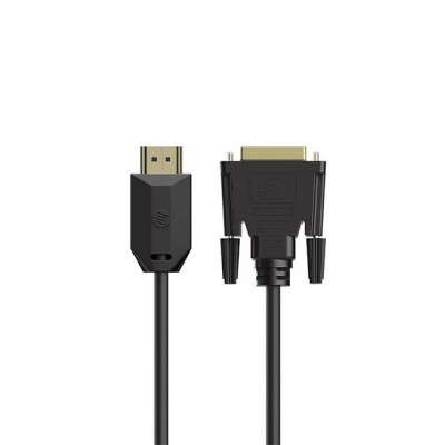 Adaptador Vídeo HP DHC-HD05-1M Dvi-d a HDMI, 1 m, Negro