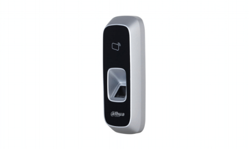 Control de Acceso Dahua Technology Dhi-ASR1102A-d(v3) Lector de Huella, Lector de Código de Acceso No, con Lector de Tarjeta, LCD, RS-485, Color Negro, Gris