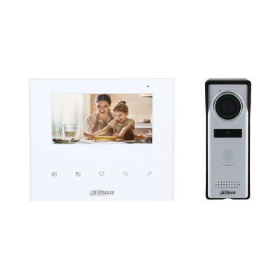 Videoportero Dahua Technology DHI-KTA04 Alámbrico, Plata, Blanco