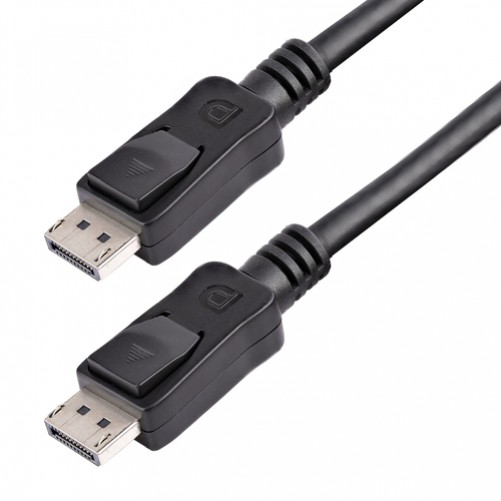 Cable Displayport Startech (DISPLPORT6L), 1.8m, Macho-macho, Cierre de Seguridad, Color Negro