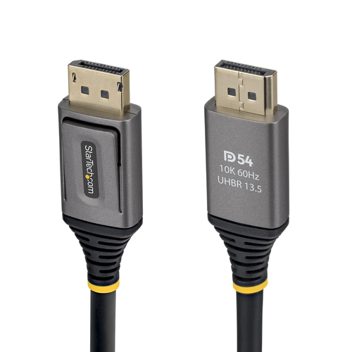 Cable Displayport Startech.com Displayport 2.1, 0.5 m, Negro
